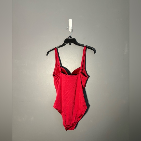Bond-Eye Australia Red One Piece Swimsuit Size 10 - Picture 3 of 6